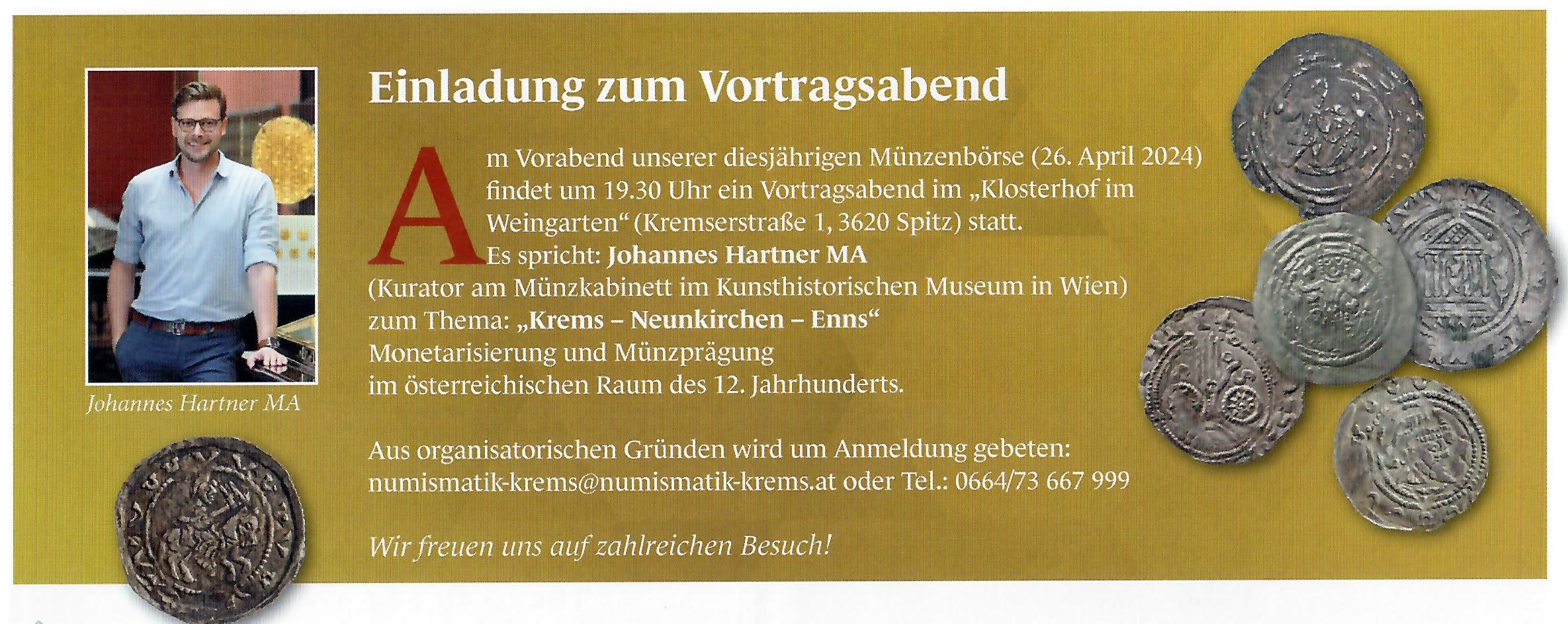 Numismatik Krems Vortrag 26042024